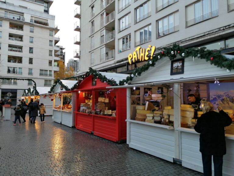 exposants alimentaires sur le marche de noel de boulogne-billancourt