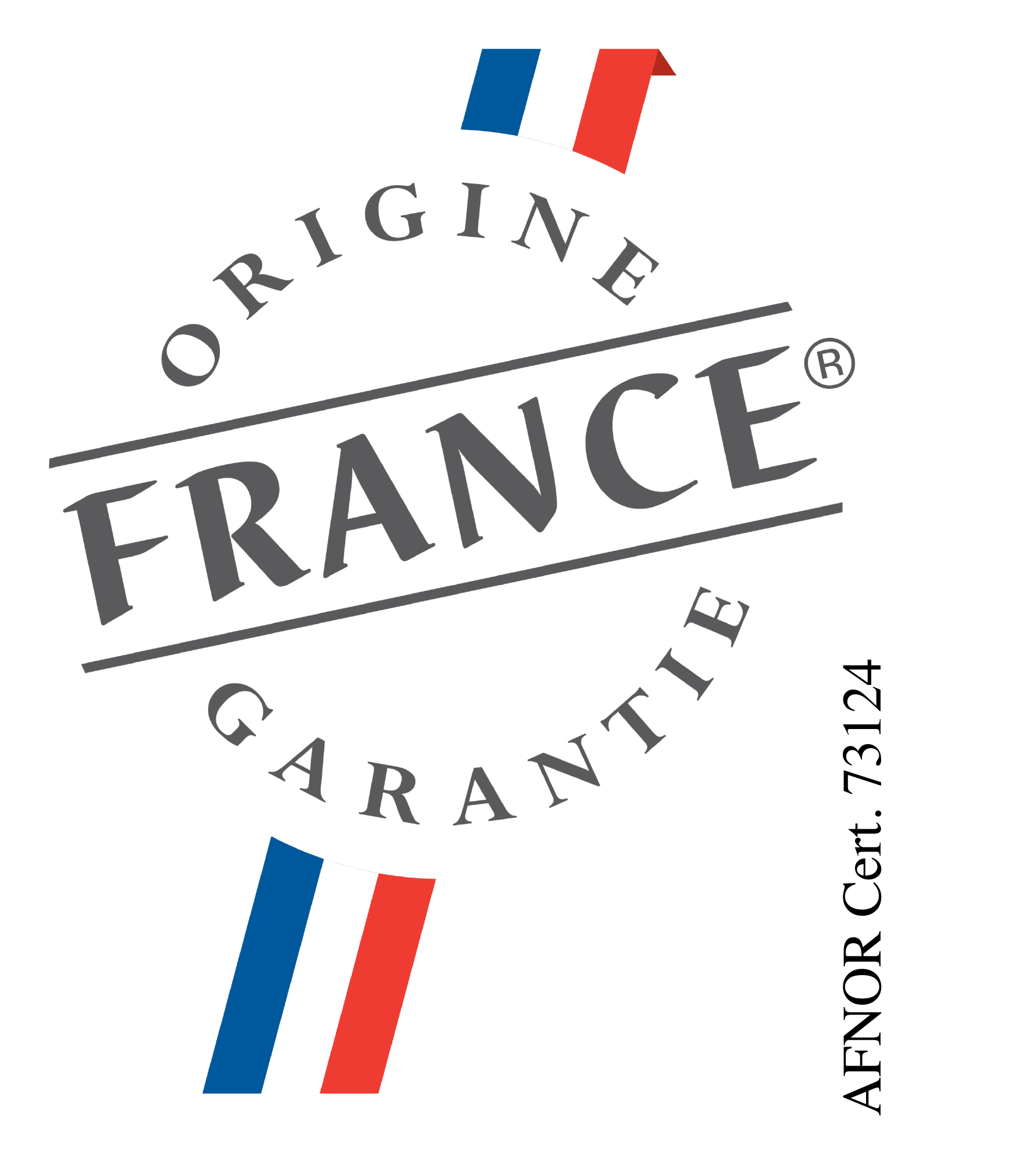Logo OFG avec certif Logo Origine France Garantie