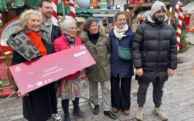 Marché de Noël de Boulogne-Billancourt : 1 000 € collectés pour soutenir Les Petits Curieux