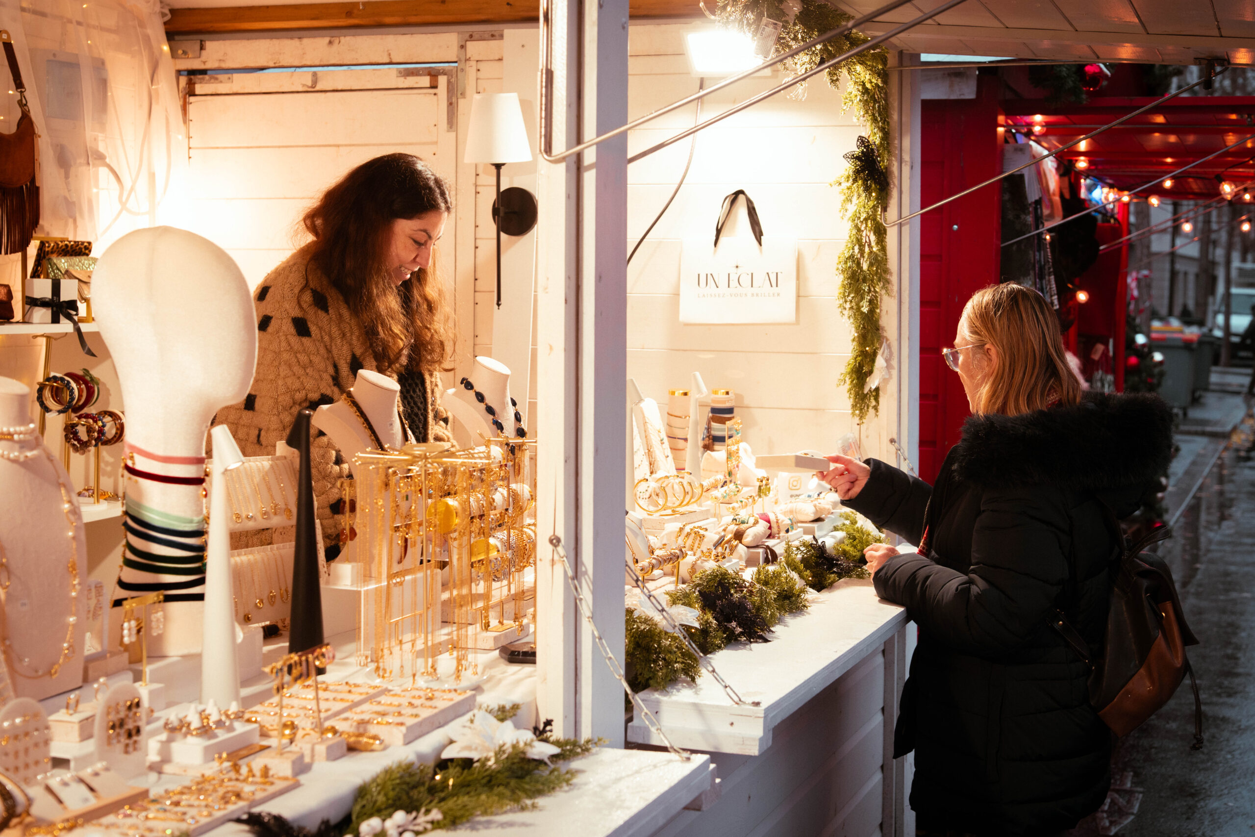 idées cadeaux au marché de noël de Boulogne Billancourt